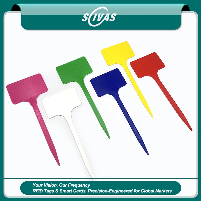 แท็กต้นไม้ RFID UHF กันน้ำสำหรับเรือนเพาะชำและเสียบดิน
