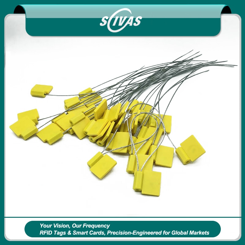 ซีลนิรภัย RFID แกนเหล็กสำหรับห่วงโซ่อุปทาน