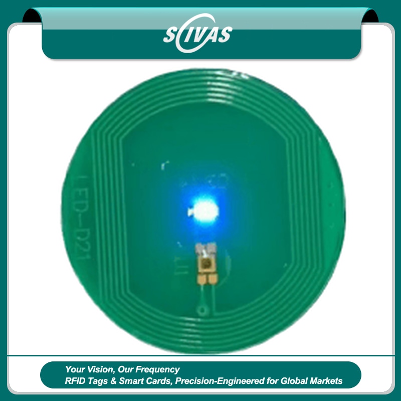 แท็ก RFID มีไฟ LED สำหรับค้นหาและยืนยันทรัพย์สิน