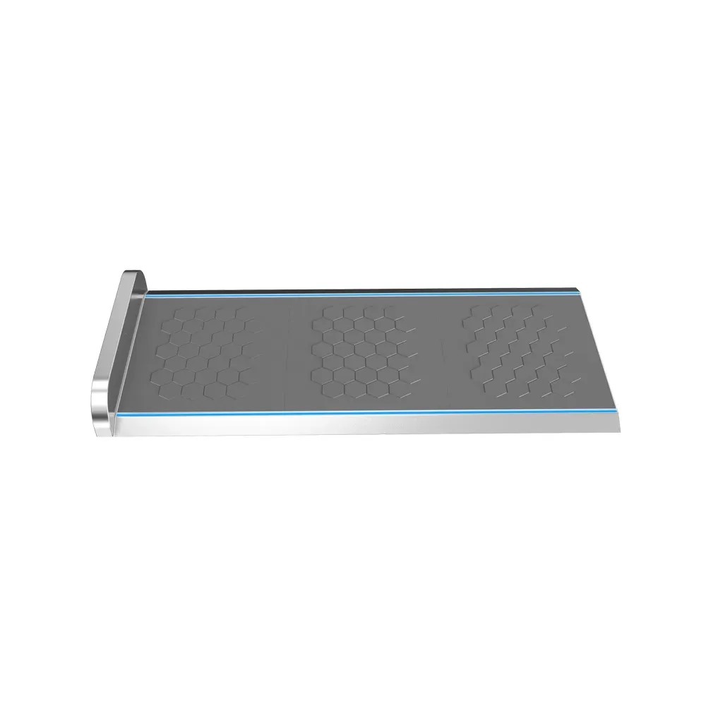 เครื่องอ่าน RFID แบบแผ่นปูพื้น CK-T2 ใช้เสาอากาศรับสัญญาณแบบบูรณาการกำลังขยายสิบจุดห้า dBi เพื่อให้มั่นใจในการตรวจจับสินค้าที่เคลื่อนที่ได้อย่างแม่นยำ