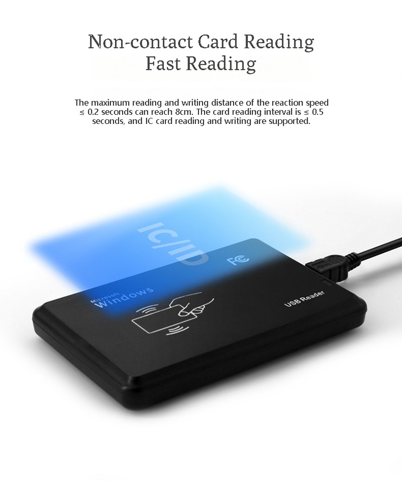 เครื่องอ่านการ์ด IC RFID สำหรับระบบการ์ด HF นำเสนอโดยเน้นที่ขั้วต่อสายไฟสำหรับโครงการเครื่องอ่าน RFID HF 13.56MHz