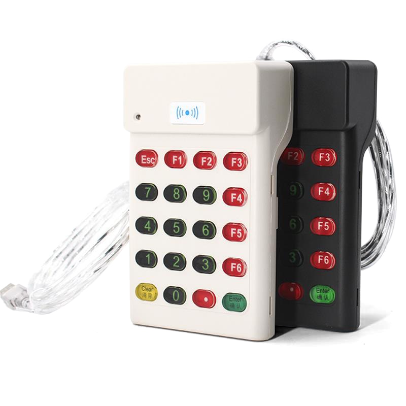 ภาพถ่ายผลิตภัณฑ์เครื่องอ่าน LF RFID พร้อมแป้นกดสำหรับ UID แสดงคำสั่งซื้อจำนวนมากในหมวดเครื่องอ่าน 125KHz LF RFID.