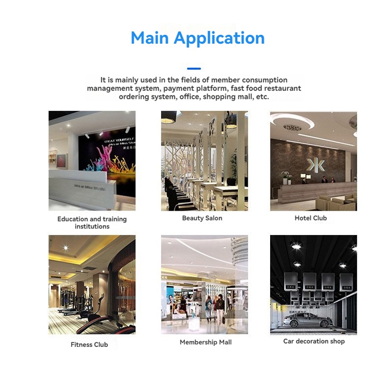 เครื่องอ่าน RFID LF แบบกำหนดเองสำหรับการป้อนข้อมูลด้วยคีย์แพดที่ปลอดภัย แสดงในมุมมองการตกแต่งวัสดุที่ชัดเจนสำหรับการใช้งานเครื่องอ่าน RFID LF 125KHz