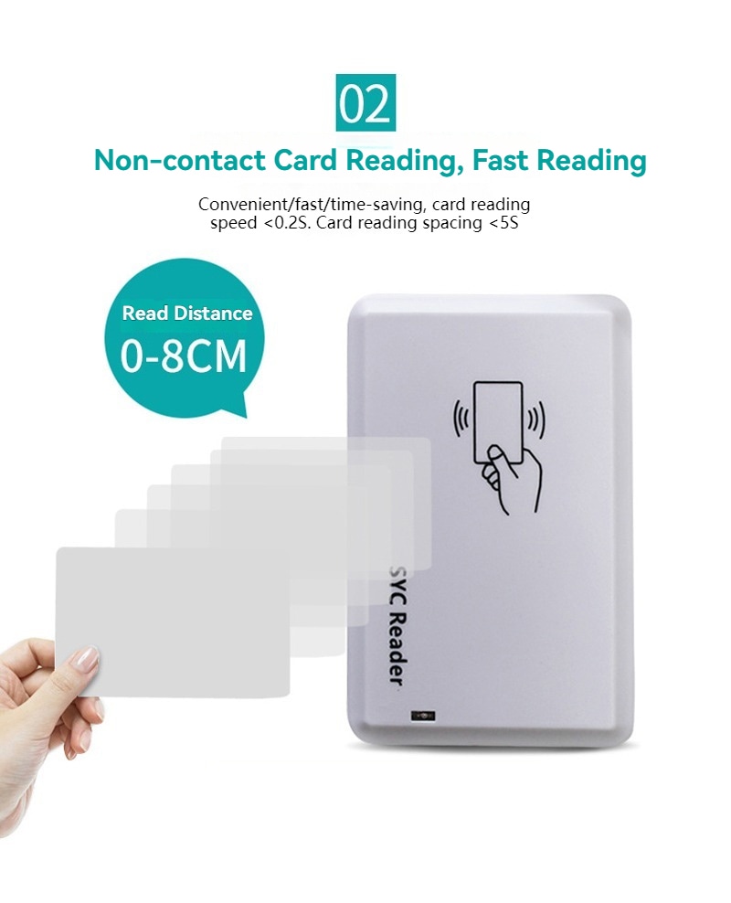125KHz RFID เครื่องอ่าน Writer สำหรับ LF UID บัตร ที่แสดงโดยเน้นที่ขั้วต่อสายไฟสำหรับโครงการ 125KHz LF RFID เครื่องอ่าน