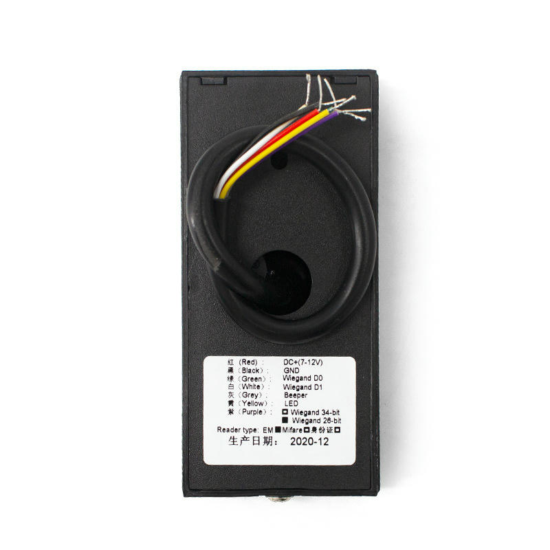 เครื่องอ่านบัตร LF RFID สำหรับควบคุมประตูสำนักงานจัดแสดงโดยเน้นไฟแสดงสถานะ LED สำหรับโครงการเครื่องอ่านควบคุมการเข้าออก RFID.