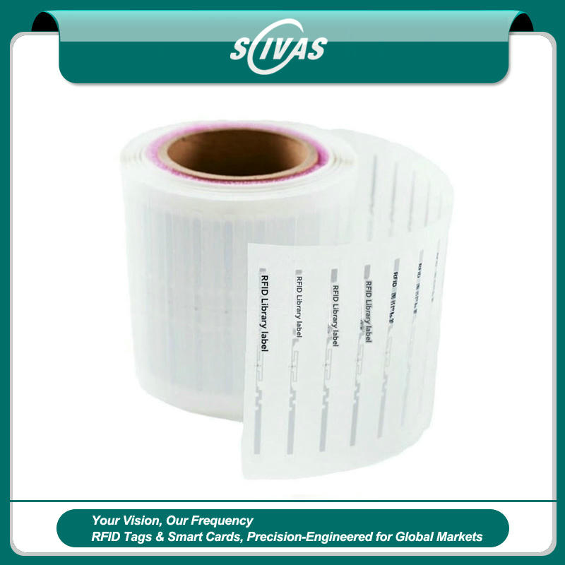 ฉลาก RFID UHF สั่งทำสำหรับสต็อก โลจิสติกส์ และห้องสมุด