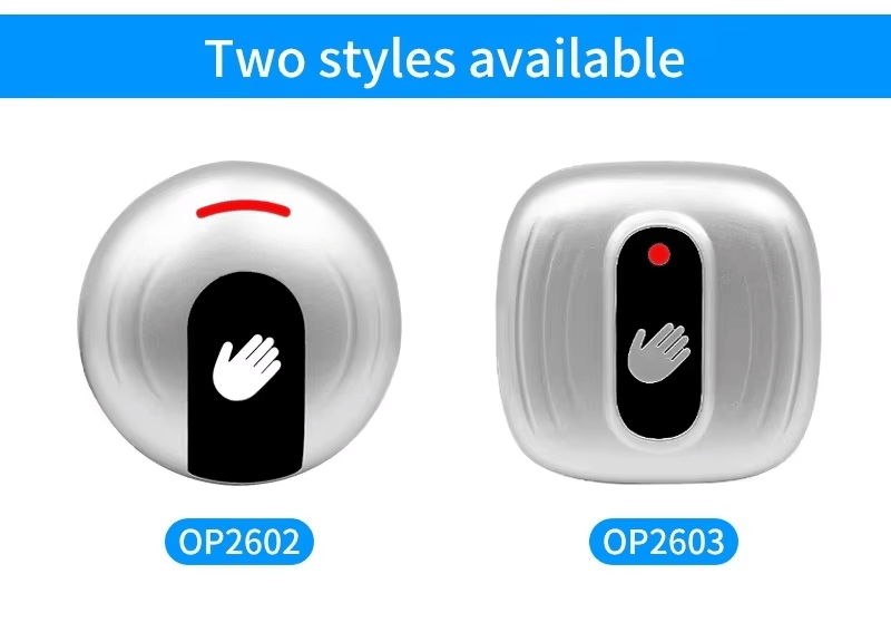 ภาพสินค้า Tuya Voice Wall Switch สำหรับ Smart Door Control แสดงตัวเครื่องกันน้ำในหมวดหมู่ Exit Buttons