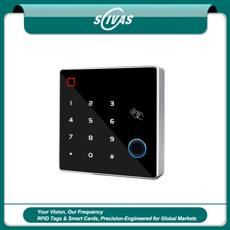เทอร์มินัลเข้าใช้ RFID ลายนิ้วมือสองความถี่