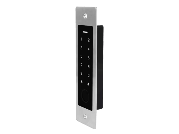 เทอร์มินัลเข้าใช้ RFID ลายนิ้วมือ IP66 กลางแจ้งจัดแสดงโดยเน้นตัวเรือนกันน้ำสำหรับโครงการเทอร์มินัลควบคุมประตูแบบไบโอเมตริก.