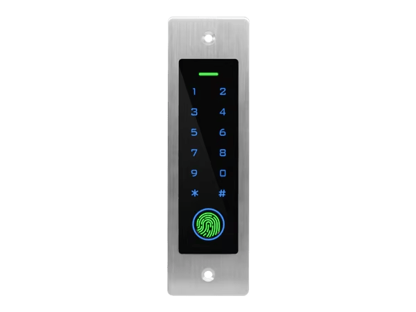 เทอร์มินัลเข้าใช้ RFID ลายนิ้วมือ IP66 กลางแจ้ง แสดงขั้วต่อสายไฟอย่างชัดเจนสำหรับการใช้งานด้านเทอร์มินัลควบคุมประตูแบบไบโอเมตริก.