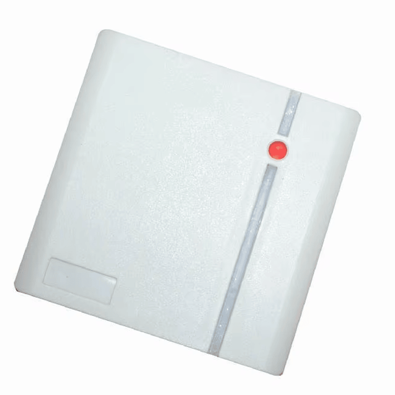 เครื่องอ่าน RFID แบบ Wiegand สำหรับระบบประตูทางเข้า แสดงโดยเน้นตัวเครื่องกันน้ำสำหรับโครงการเครื่องอ่าน RFID