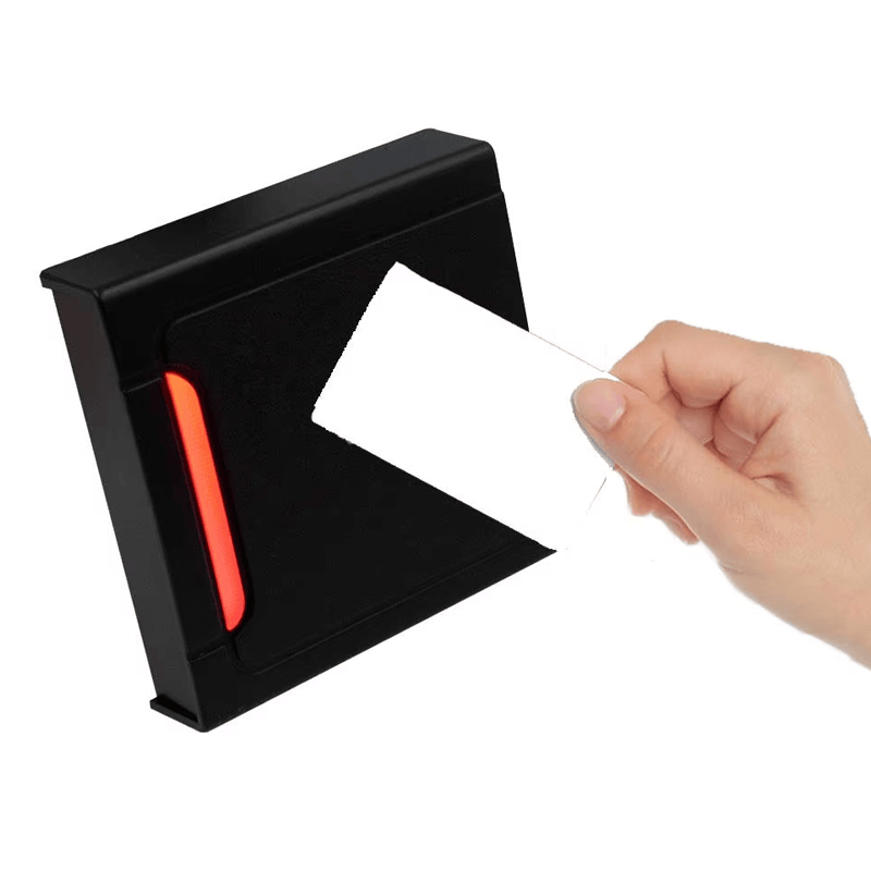 ภาพถ่ายผลิตภัณฑ์เครื่องอ่าน RFID ติดผนังสำหรับจัดการทางเข้าประตูแสดงระบบรักษาความปลอดภัยในหมวดเครื่องอ่านเข้าออก RFID.