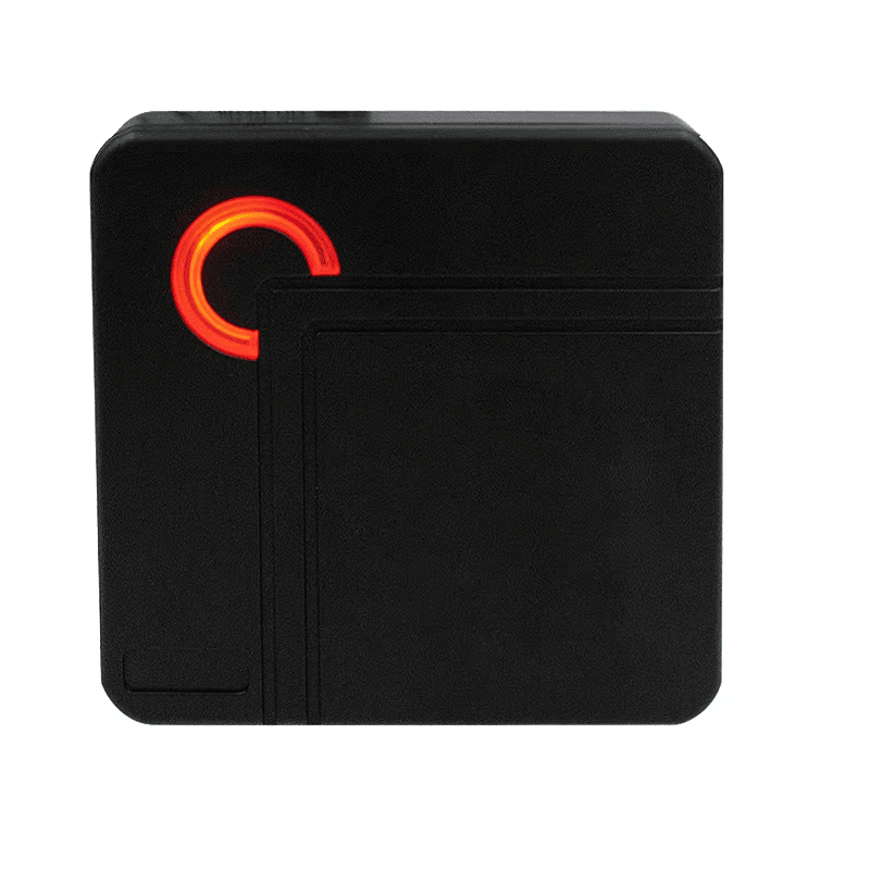 เครื่องอ่าน Wiegand กันน้ำสำหรับประตูกลางแจ้ง RFID แสดงการสแกนแบบไร้สัมผัสสำหรับผู้ซื้อที่กำลังเปรียบเทียบโซลูชันเครื่องอ่านเข้าออก RFID.