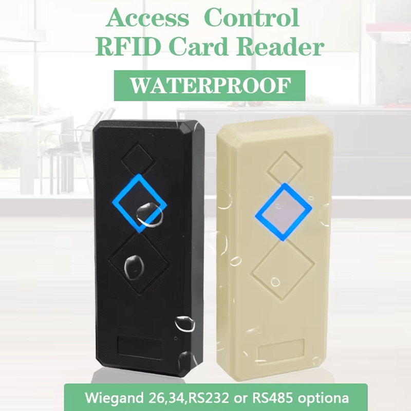 เครื่องอ่าน RS232 กันน้ำสำหรับระบบเข้าใช้กลางแจ้ง RFID แสดงรายละเอียดชิปอย่างชัดเจนสำหรับการใช้งานด้านเครื่องอ่านเข้าออก RFID.