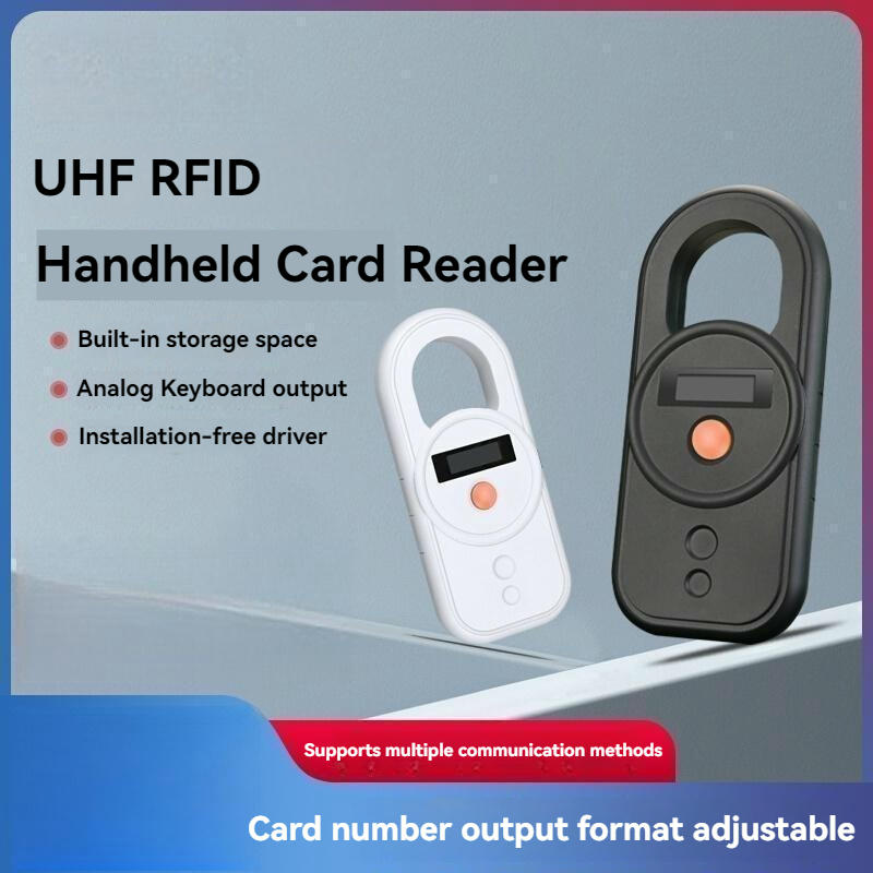 ภาพนี้แสดงเครื่องอ่าน UHF RFID มือถือ OEM สำหรับเก็บข้อมูลสต็อก r66h โดยแสดงพื้นผิวและลวดลายวัสดุ และคุณสมบัติด้านความปลอดภัยและป้องกันการแกะย้าย เหมาะสำหรับการตรวจนับและจัดการสินค้าคงคลัง.