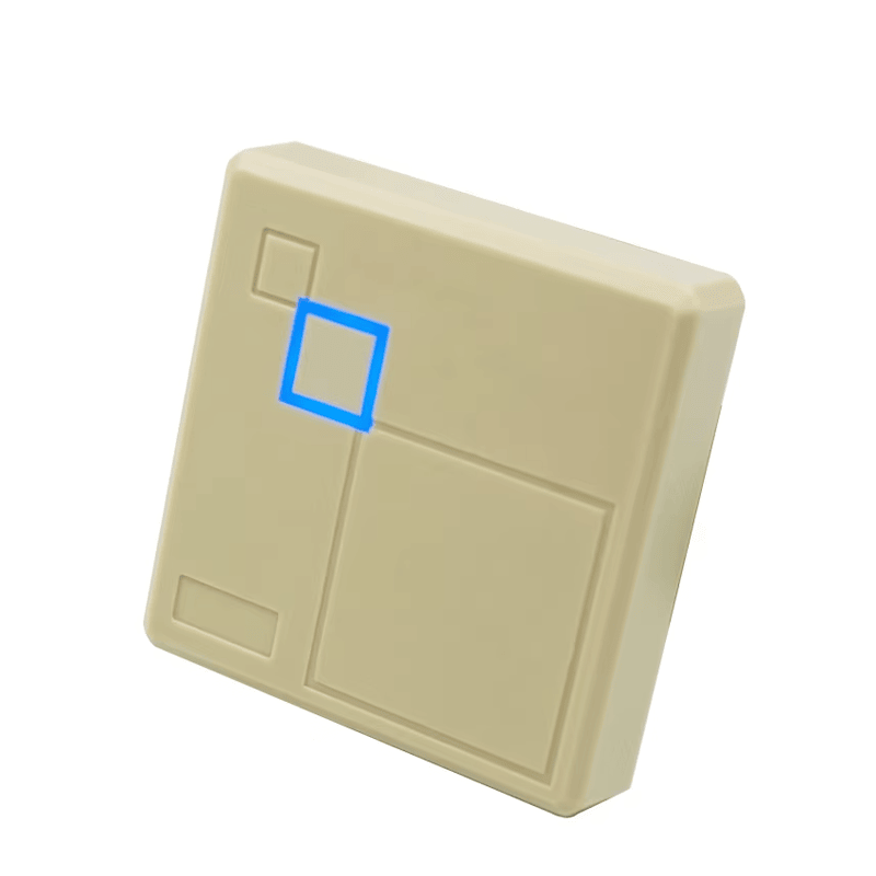 เครื่องอ่านเข้าใช้ RFID สองความถี่สำหรับระบบ USB แสดงการสแกนแบบไร้สัมผัสสำหรับผู้ซื้อที่กำลังเปรียบเทียบโซลูชันเครื่องอ่านเข้าออก RFID.