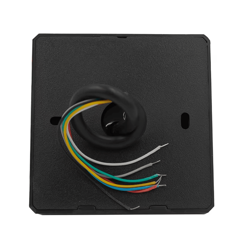 ภาพนี้แสดงเครื่องอ่านทางเข้าสองความถี่ 125KHz และ 13.56MHz 102-2634 RFID โดยแสดงสองชิ้น สีดำ สีขาว ตัวเลือกสี รูปทรง และรูปแบบที่หลากหลาย และวิธีและตำแหน่งการติดตั้ง เหมาะสำหรับการลงเวลาและจัดการสมาชิก.