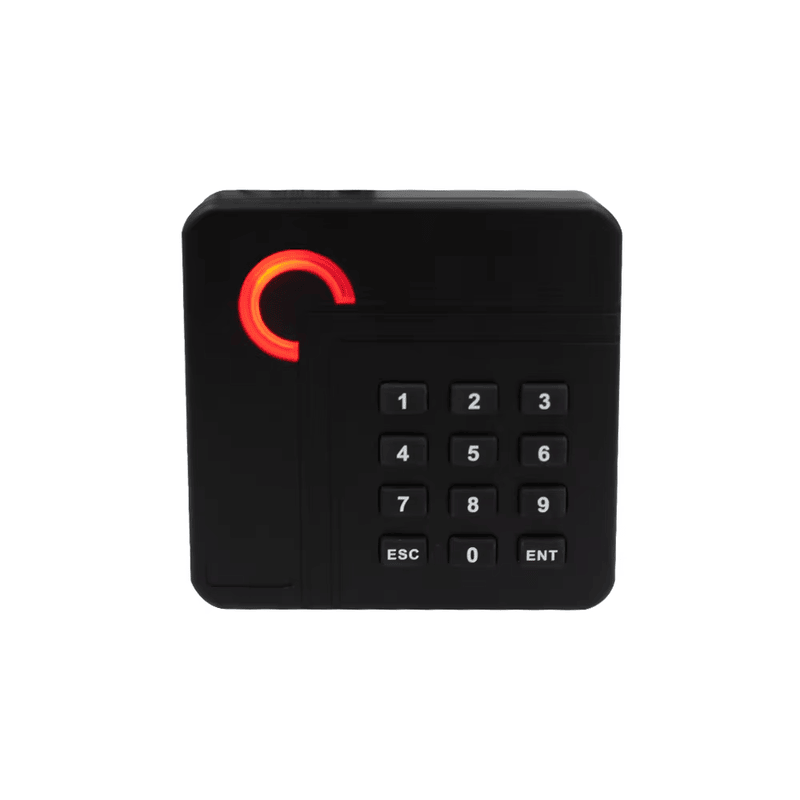 เครื่องอ่านบัตรควบคุมการเข้าถึง RFID กันน้ำ แสดงมุมมองรายละเอียดชิปที่ชัดเจนสำหรับการใช้งานในกลุ่มเครื่องอ่านควบคุมการเข้าถึงแบบมีคีย์แพด