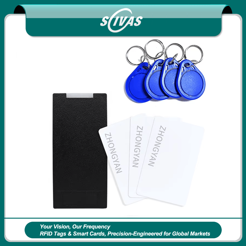 เครื่องอ่านเข้าใช้ RFID จำนวนมากสำหรับควบคุมประตู