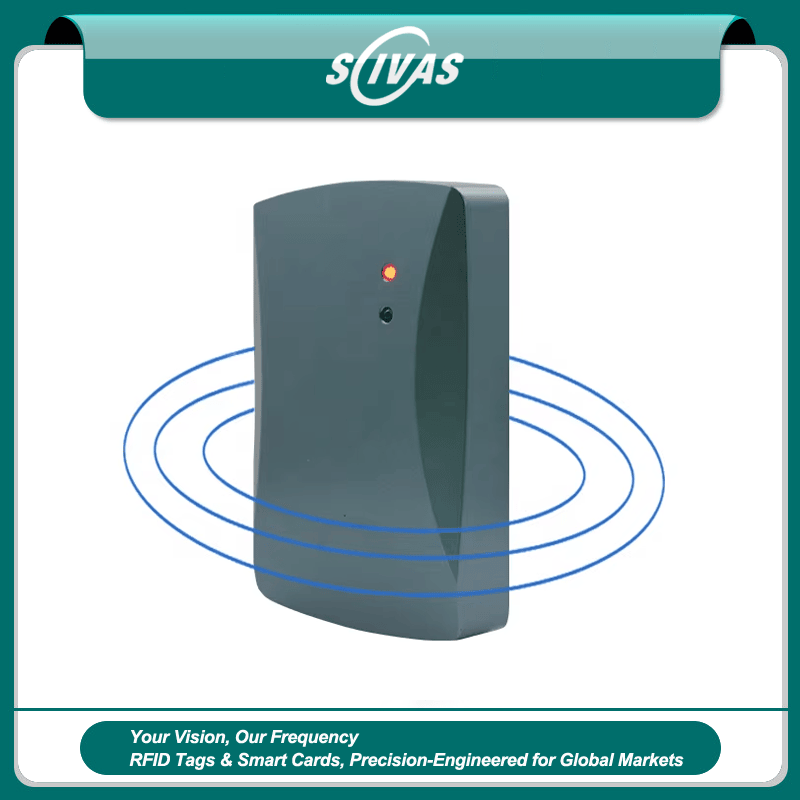 เครื่องอ่านเข้าใช้ RFID 125KHz IP68 สำหรับประตู