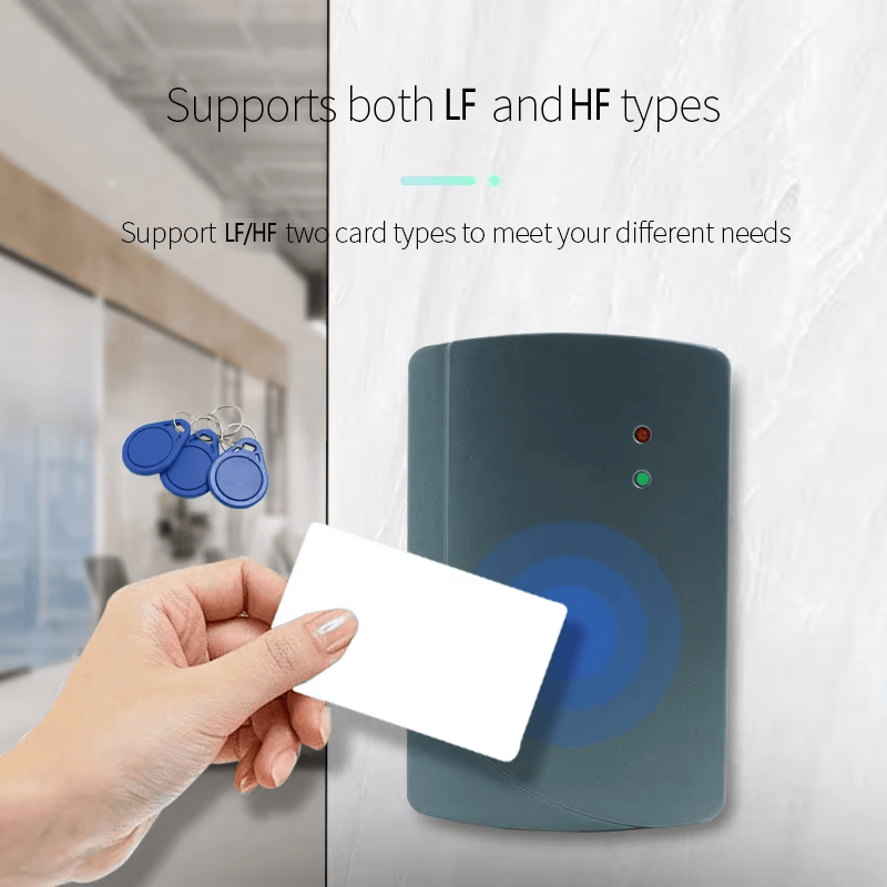 ภาพถ่ายผลิตภัณฑ์เครื่องอ่านเข้าใช้ RFID 13.56MHz IP68 สำหรับประตูแสดงการออกแบบติดผนังในหมวดเครื่องอ่านเข้าออก RFID.