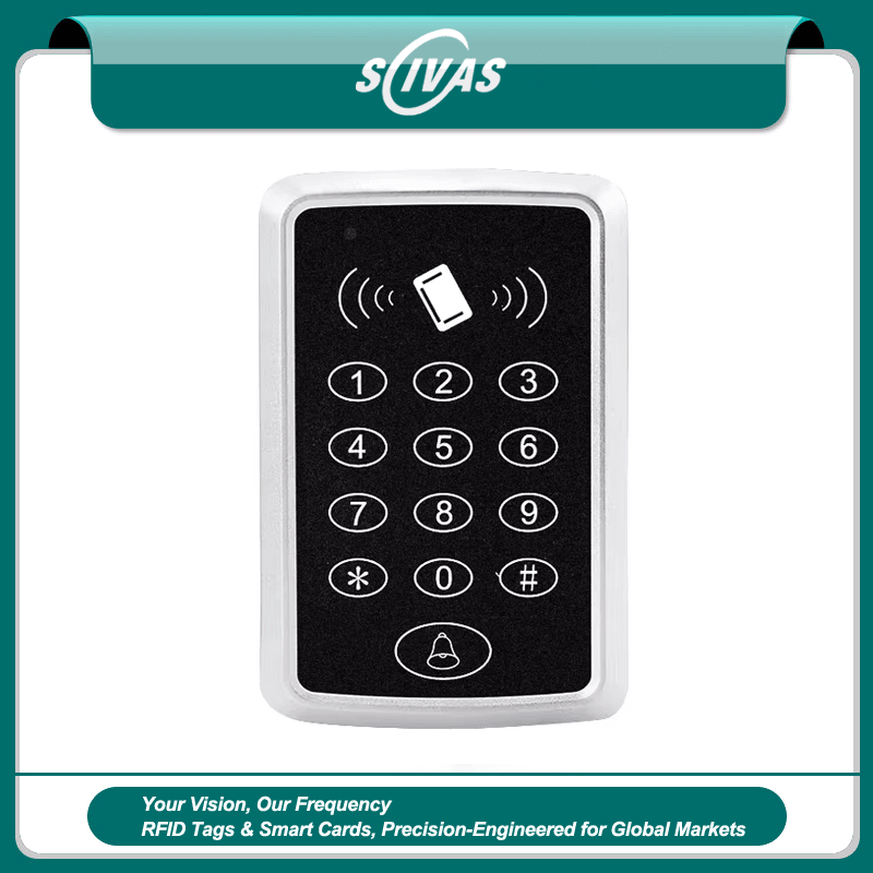 คอนโทรลเลอร์คีย์แพด RFID ABS กันน้ำสำหรับหนึ่งพันคน