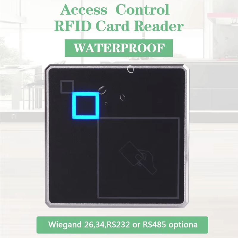 ภาพนี้แสดงเครื่องอ่าน RFID ตัวเรือนโลหะ IP66 สำหรับกลางแจ้ง J102A โดยแสดงการซีลป้องกันน้ำภายในตัวเรือน และโครงสร้างกันน้ำสำหรับการใช้งานจริง เหมาะสำหรับการควบคุมการเข้าออก.