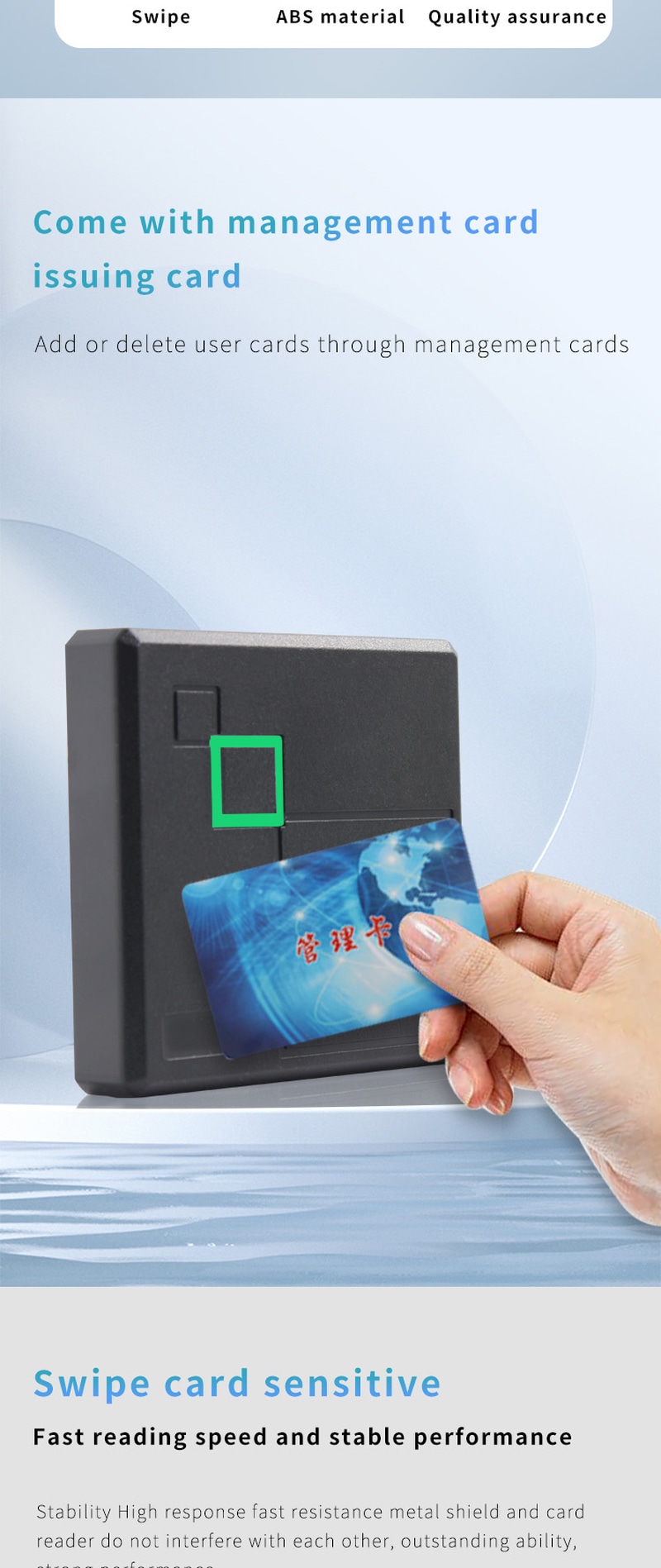 เครื่องอ่าน RFID สำหรับภายนอก zy-sm610 ทำงานได้อย่างน่าเชื่อถือในสภาพฝนหรือเปียกชื้น thanks เพื่อ its durable ip68 rated waterproof housing