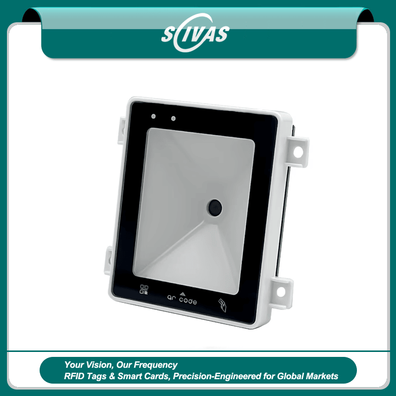 เครื่องอ่าน QR สำหรับเชื่อมประตูกั้น ประตูและคีออสก์