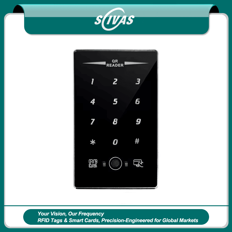 เครื่องอ่าน คิวอาร์โค้ด และ RFID สำหรับทางเข้าอัจฉริยะ