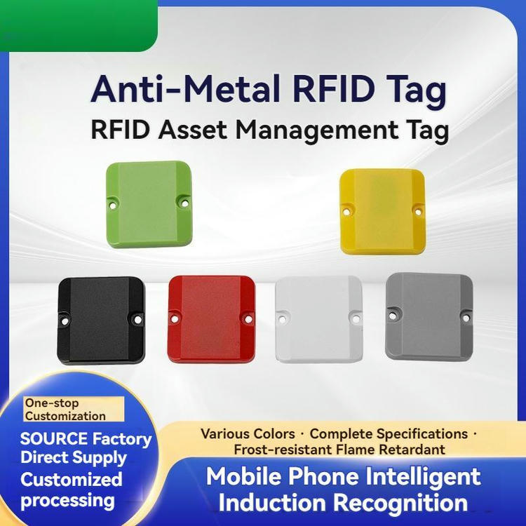 แท็ก ABS RFID ติดโลหะสำหรับระบบเข้าใช้ปลอดภัยแสดงการพิมพ์บาร์โค้ดสำหรับผู้ซื้อที่กำลังเปรียบเทียบโซลูชันแท็ก ABS สำหรับติดบนโลหะ RFID.