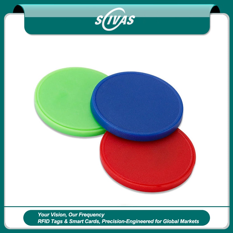 แท็กตรวจเวร ABS RFID สำหรับจุดตรวจยามและอาคาร
