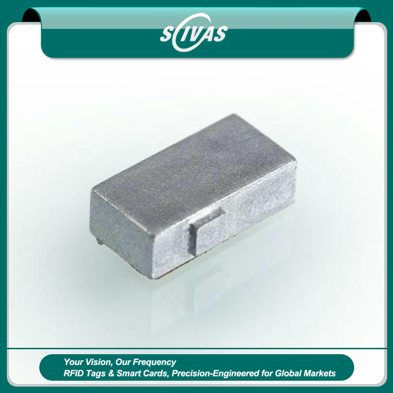 ภาพถ่ายผลิตภัณฑ์แท็กเซรามิกทนทานสำหรับติดตามเครื่องมือโลหะร้อน RFID แสดงการใช้งานในอุตสาหกรรมในหมวดแท็ก RFID ทนอุณหภูมิสูง.